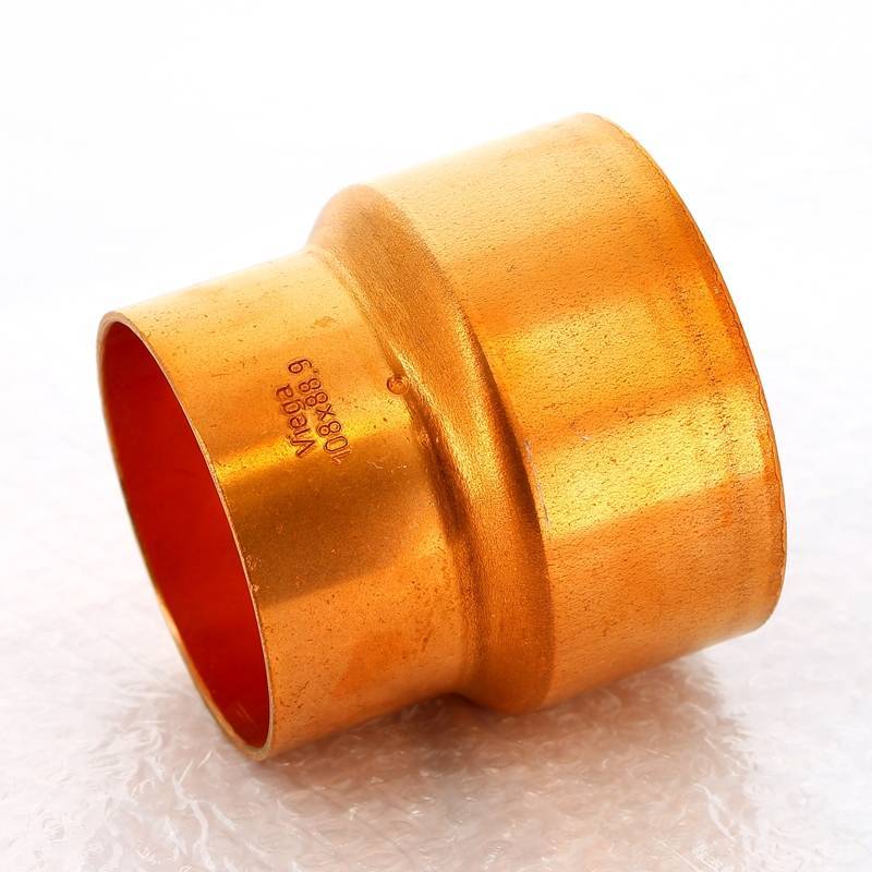 Муфта редукционная медная Viega 108x88.9 мм под пайку 594404