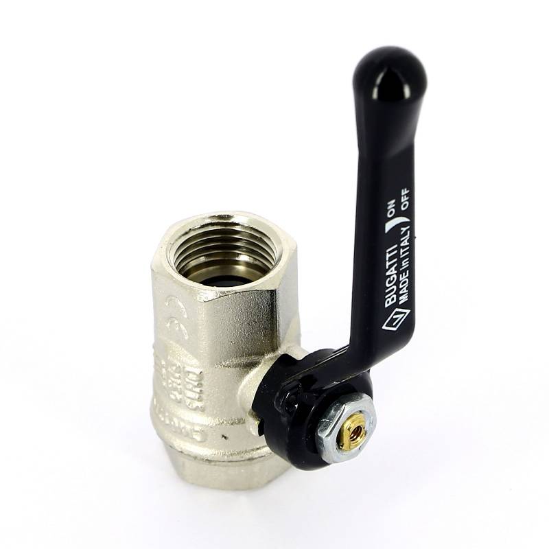 Кран шаровой Bugatti New Jersey 1/2 ВР-ВР рычаг 09100012