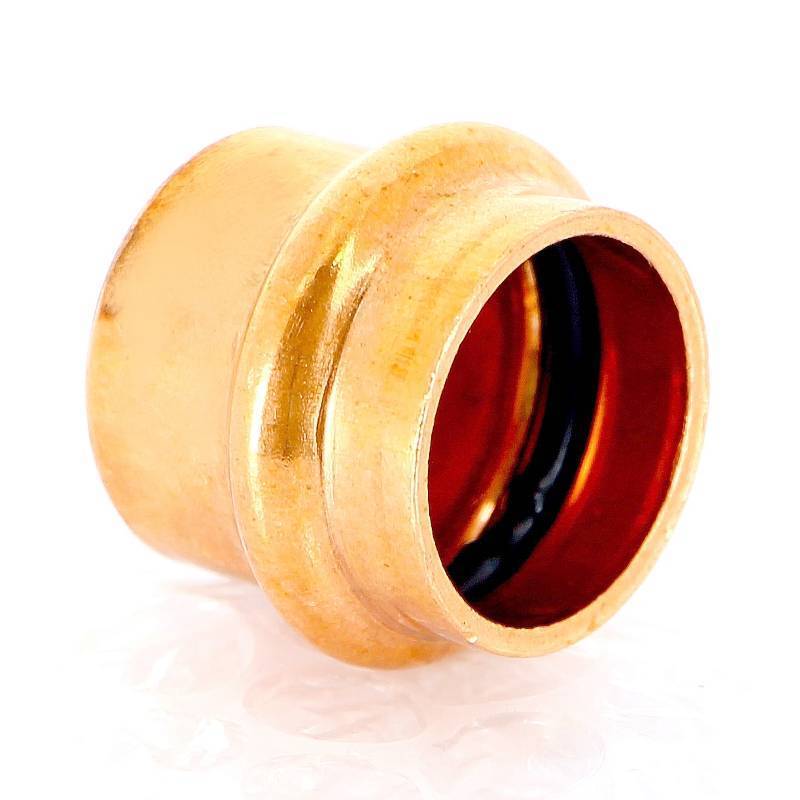 Заглушка пресс IBP 22 мм медь P5301 02200000