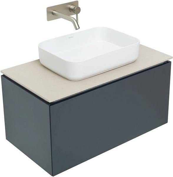 Тумба под раковину Allen Brau Infinity 85 см матовый антрацит 1.21002.AM