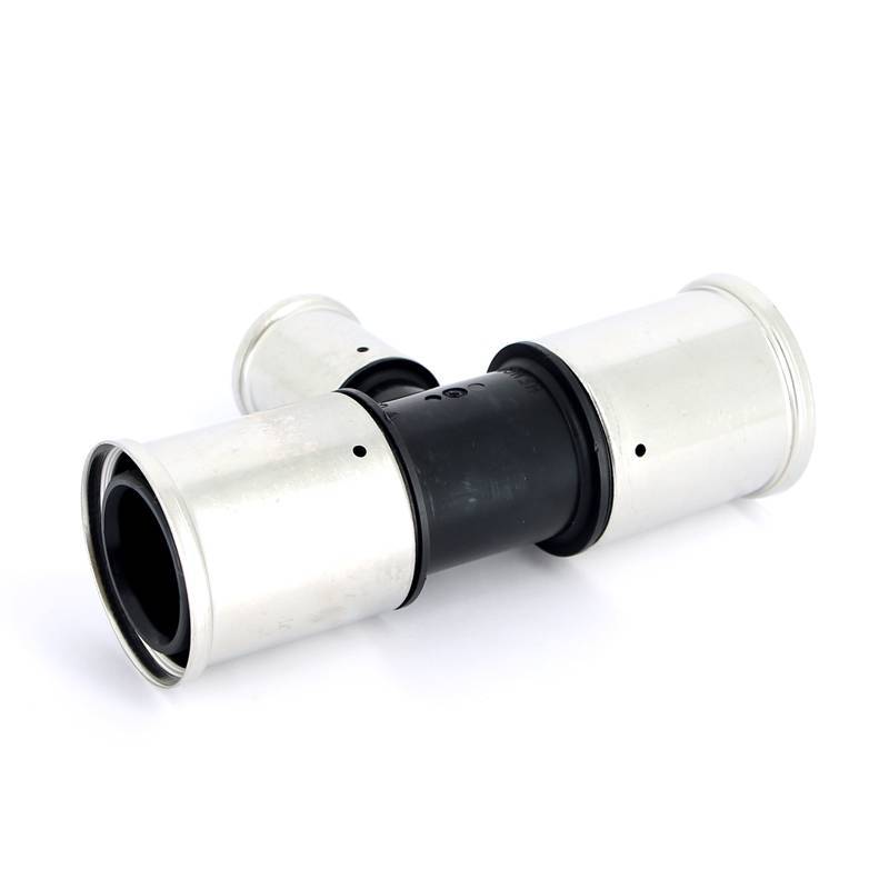 Тройник пресс PVDF Henco 50х32х50 мм 10PK-503250