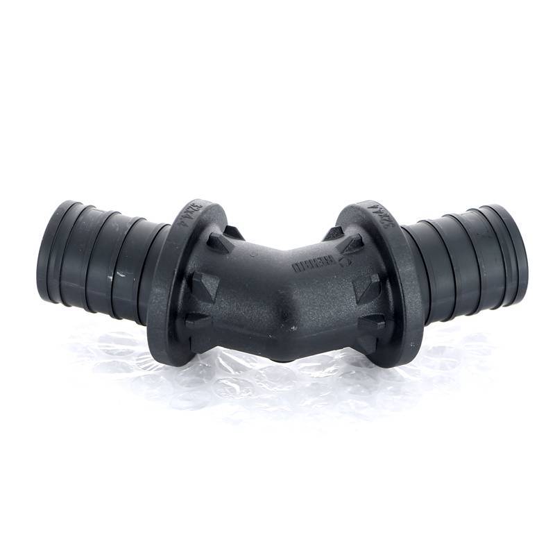 Угольник 45 градусов REHAU Rautitan PX надвижной полимерный 32 мм 160054