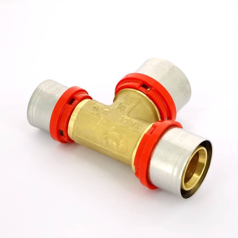 Тройник пресс Tiemme 32х32х26 мм 1650119