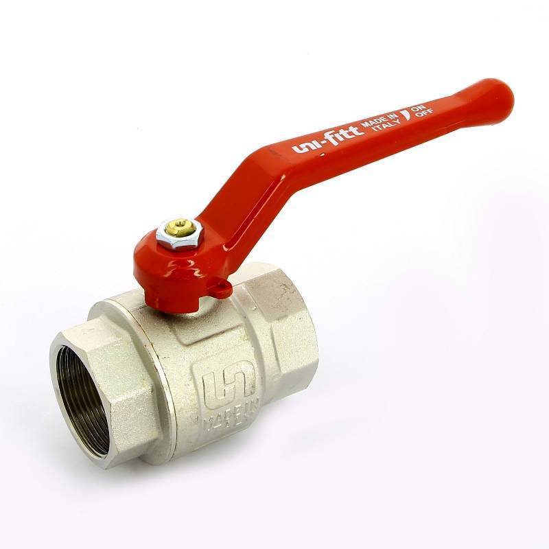 Кран шаровой Uni-Fitt ETALON 1 1/2 ВВ полнопроходной рычаг 110L6000