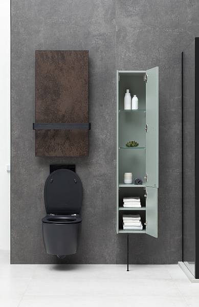 Чаша подвесного унитаза Allen Brau Fantasy черный 4.11004.31