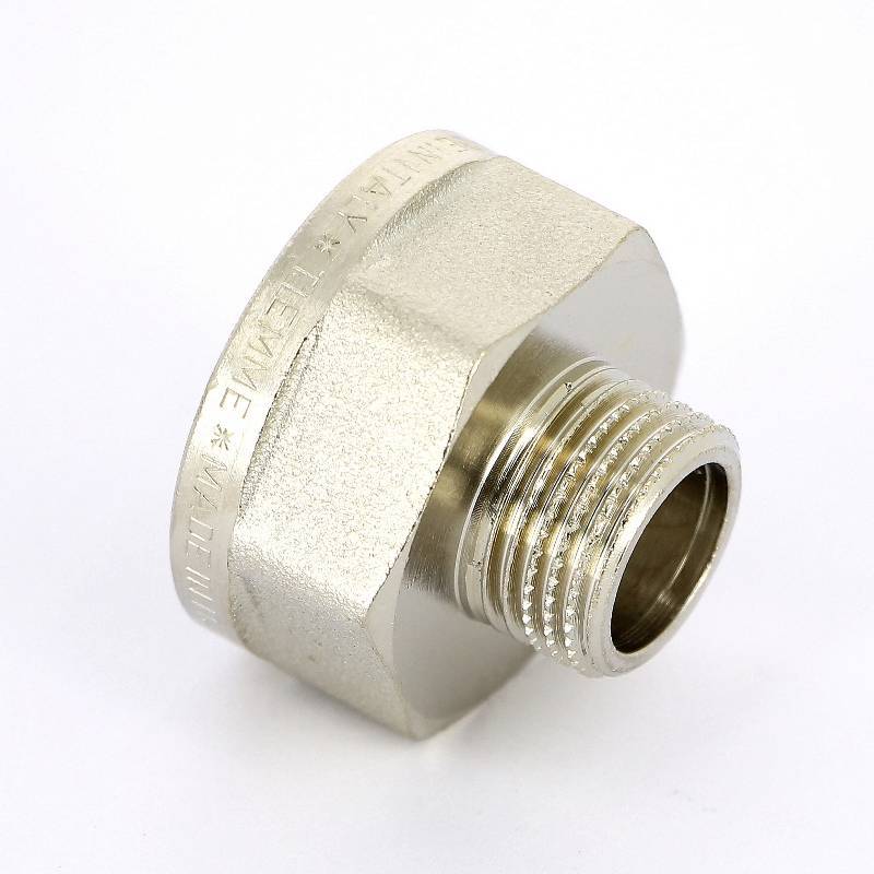 Переходник НВ Tiemme 1/2x1 никелированный 1500249