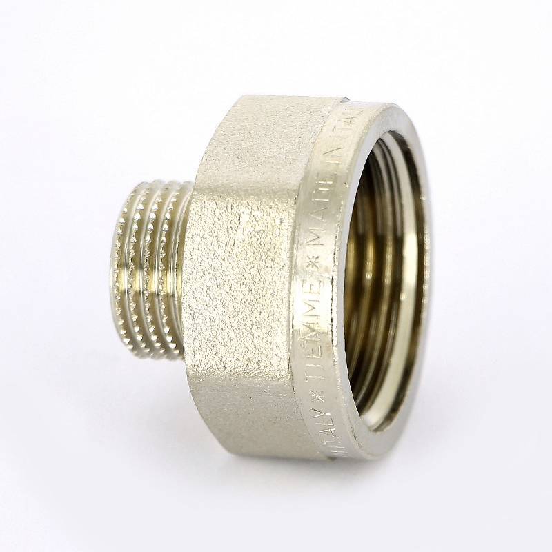 Переходник НВ Tiemme 1/2x1 никелированный 1500249