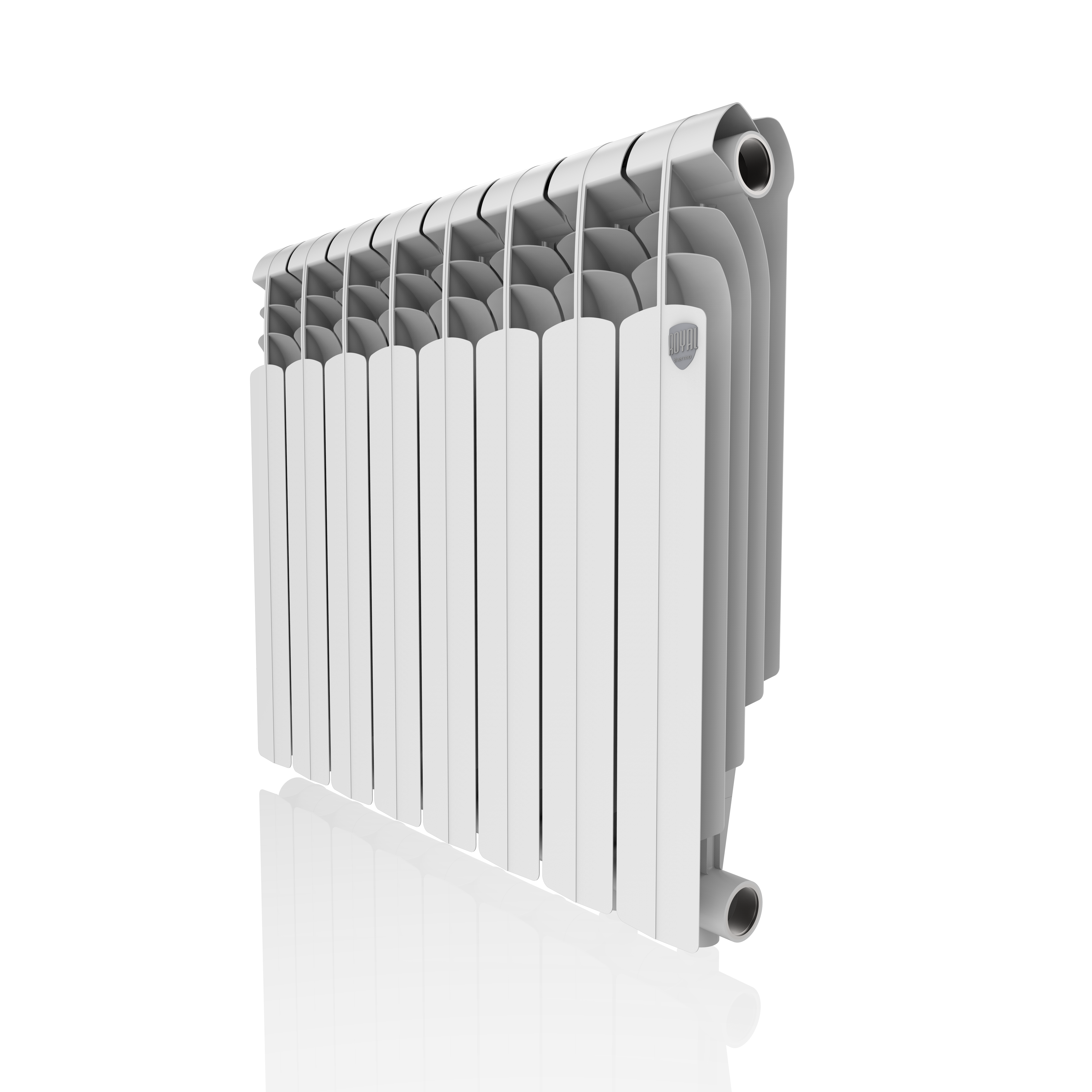 Радиатор биметаллический Royal Thermo Vittoria Super 500 8 секций боковое подключение НС-1175029