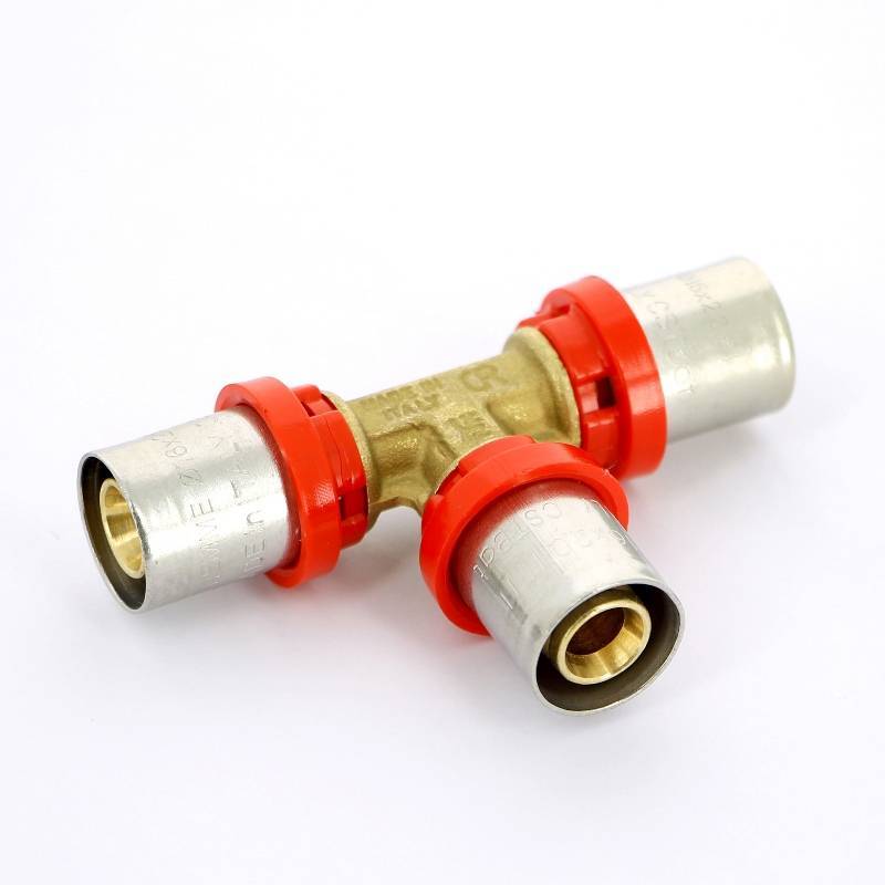 Тройник пресс Tiemme 16х2.0 мм 1650002