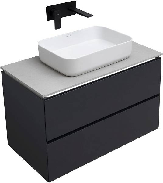Тумба под раковину Allen Brau Infinity 85 см матовый антрацит 1.21001.AM