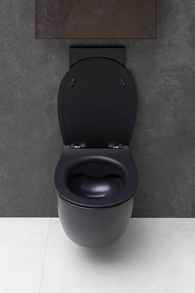 Чаша подвесного унитаза Allen Brau Fantasy черный 4.11004.31