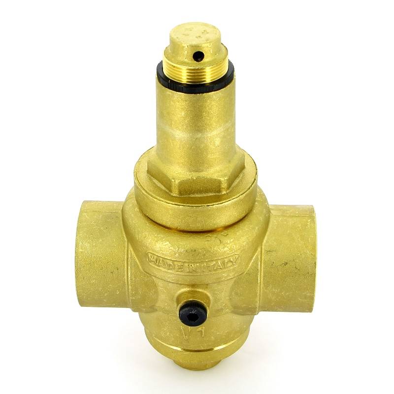 Редуктор давления UNI-FITT ВВ 2 латунный под аксиальный манометр 204G7140