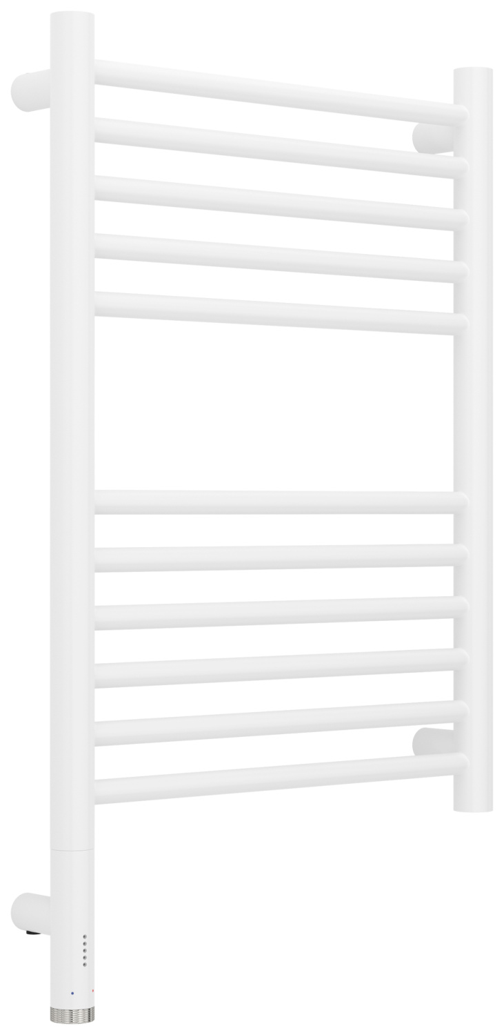 Полотенцесушитель электрический Сунержа Богема 3.1 прямая 40х60 см левое подключение белый матовый 30-6004-6040