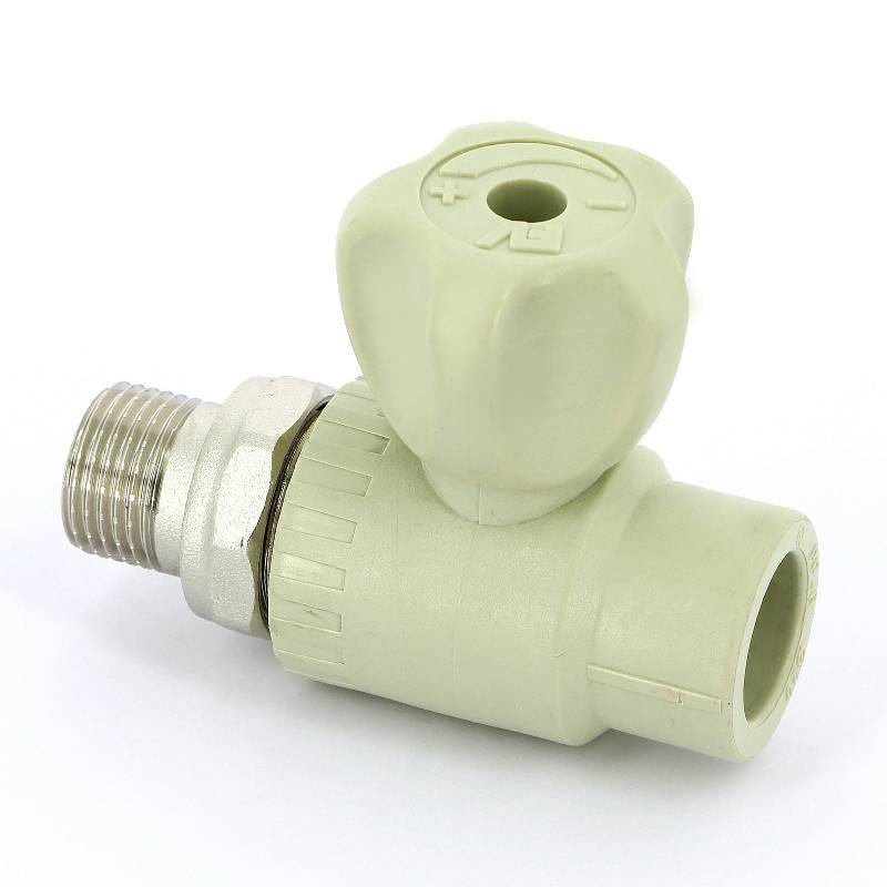 Кран для радиаторов шаровой FV-PLAST сварка-НР с разъемным соединением 20x1/2 A314020000