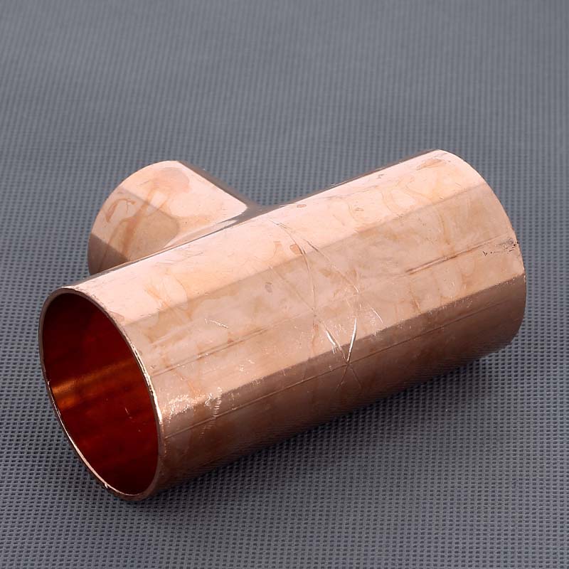 Тройник медный под пайку Viega 54х42х54 мм 119652