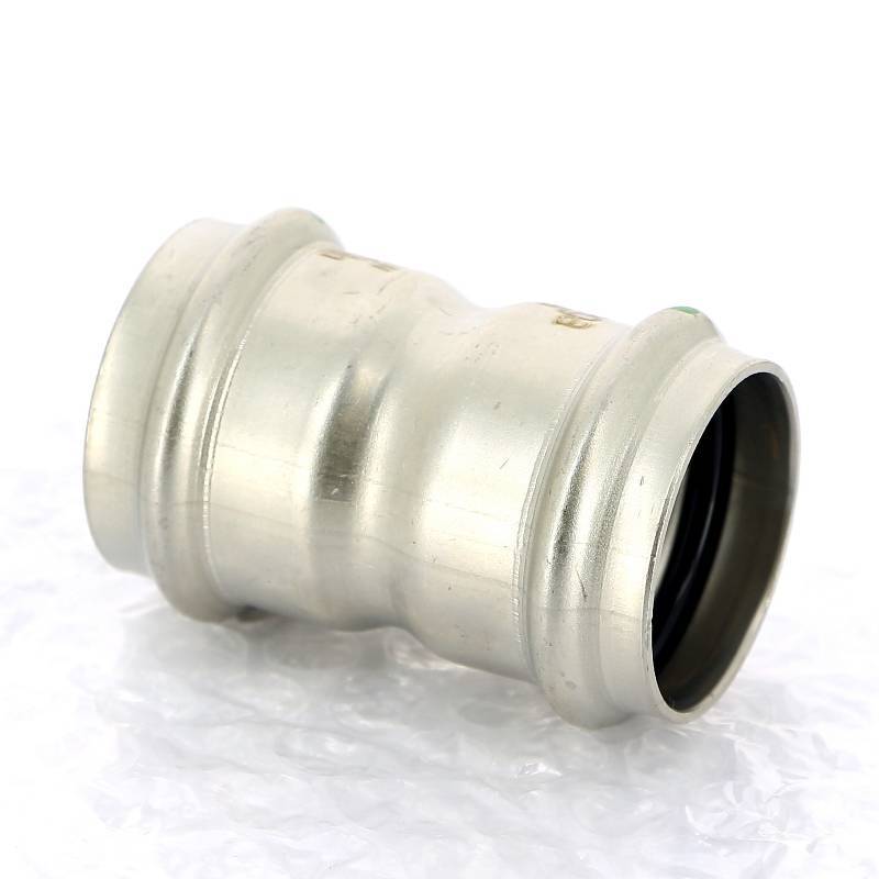 Муфта пресс Viega Sanpress Inox 35 мм нержавеющая сталь 436193