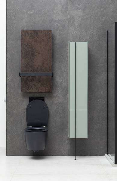 Чаша подвесного унитаза Allen Brau Fantasy черный 4.11004.31