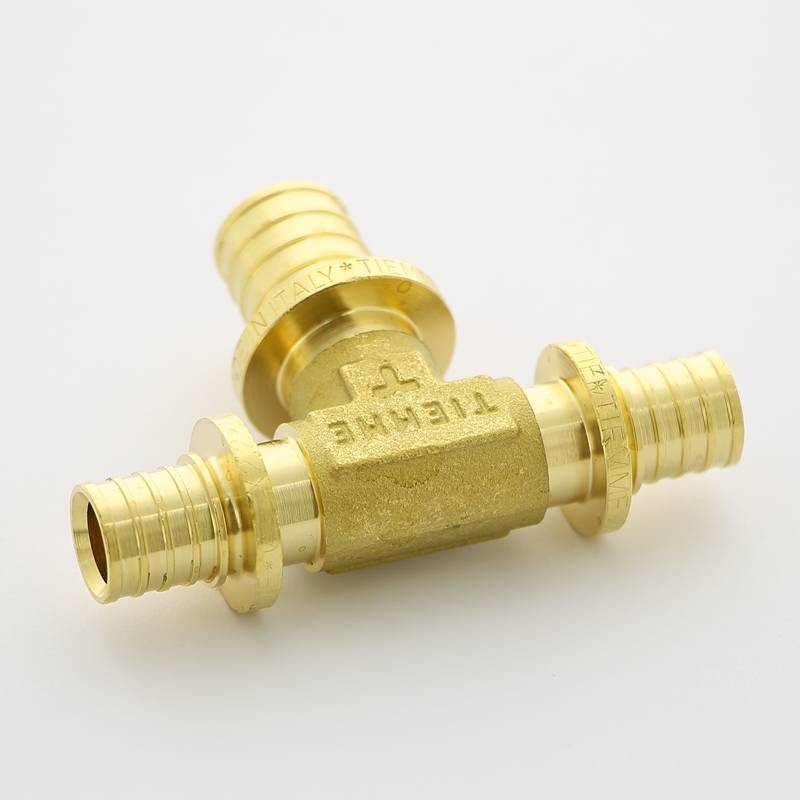 Тройник аксиальный Uni-Fitt 16х20х16 мм латунь 746G6760