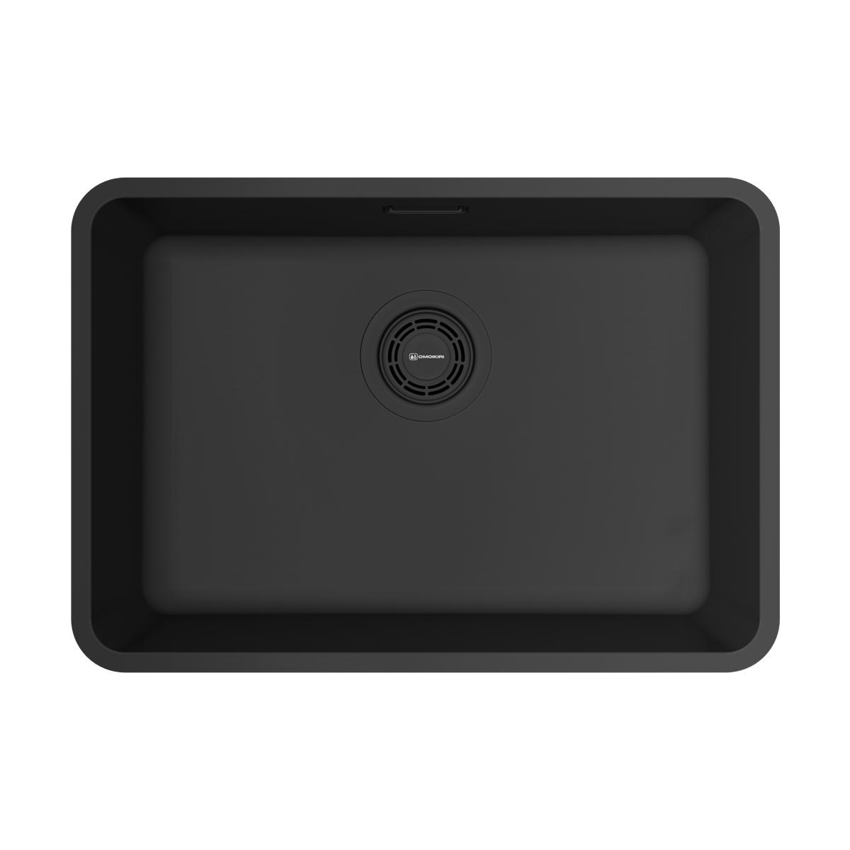 Кухонная мойка Omoikiri Omi 53-U/I Ultra Mini GB графит 53x18 см 4997418