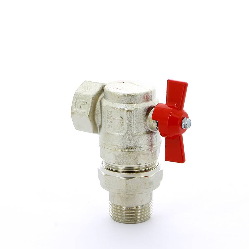 Кран шаровой ITAP IDEAL 1 НВ угловой с разъемным соединением бабочка 298