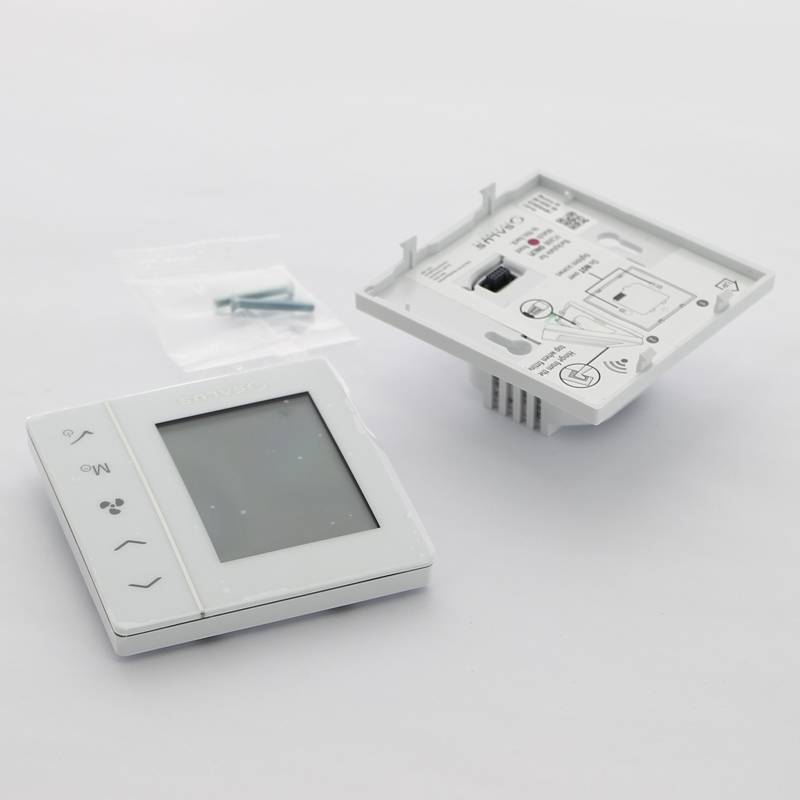 Термостат для фанкойлов Salus FC600 беспроводной встраиваемый белый FC600