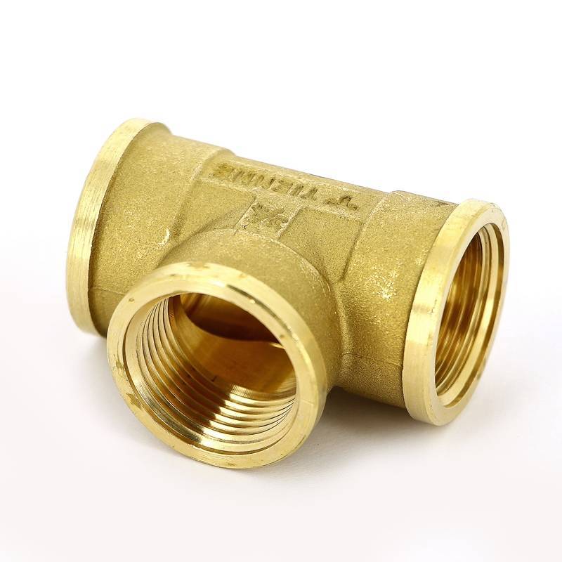 Тройник латунный Tiemme 3/4 ВР 1500009