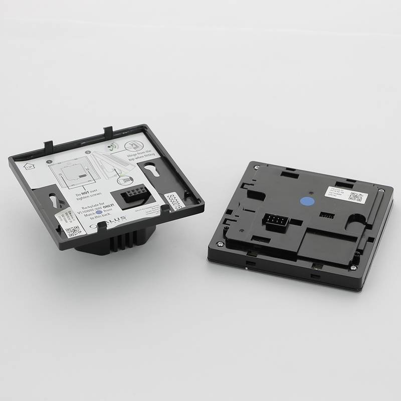 Термостат комнатный беспроводной Salus VS10BRF встраиваемый черный VS10BRF