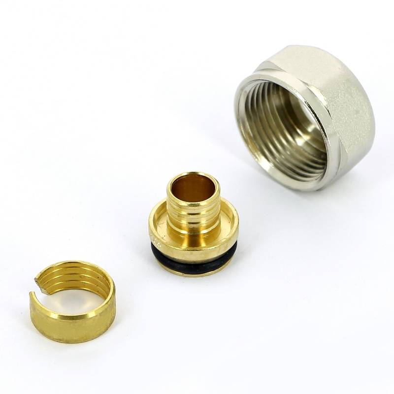 Соединитель обжимной Uni-Fitt 16x2.0 мм - 3/4 EK для полиэтиленовых труб 681N1634