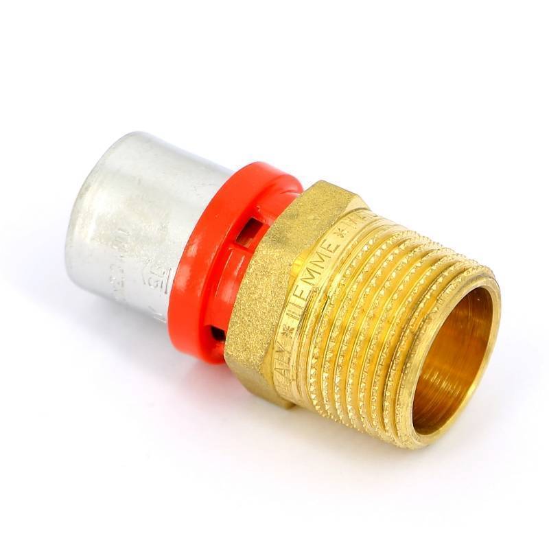 Муфта пресс с наружной резьбой Tiemme 20х3/4 1650015