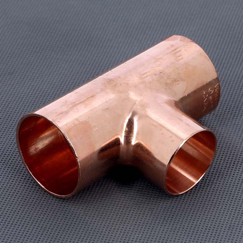 Тройник медный Viega под пайку 42х35х42 мм 113711