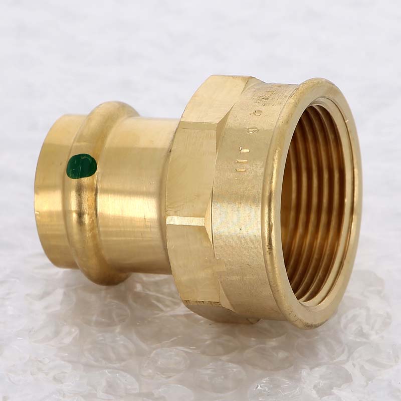 Муфта переходная пресс-В Viega Sanpress бронза 28х1 114329