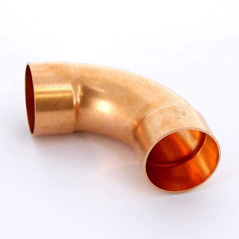 Отвод двухраструбный Viega 95002A под пайку 64 мм 90° 119829