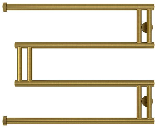Полотенцесушитель водяной Сунержа High-Tech 650x500 мм состаренная латунь 051-0050-5065