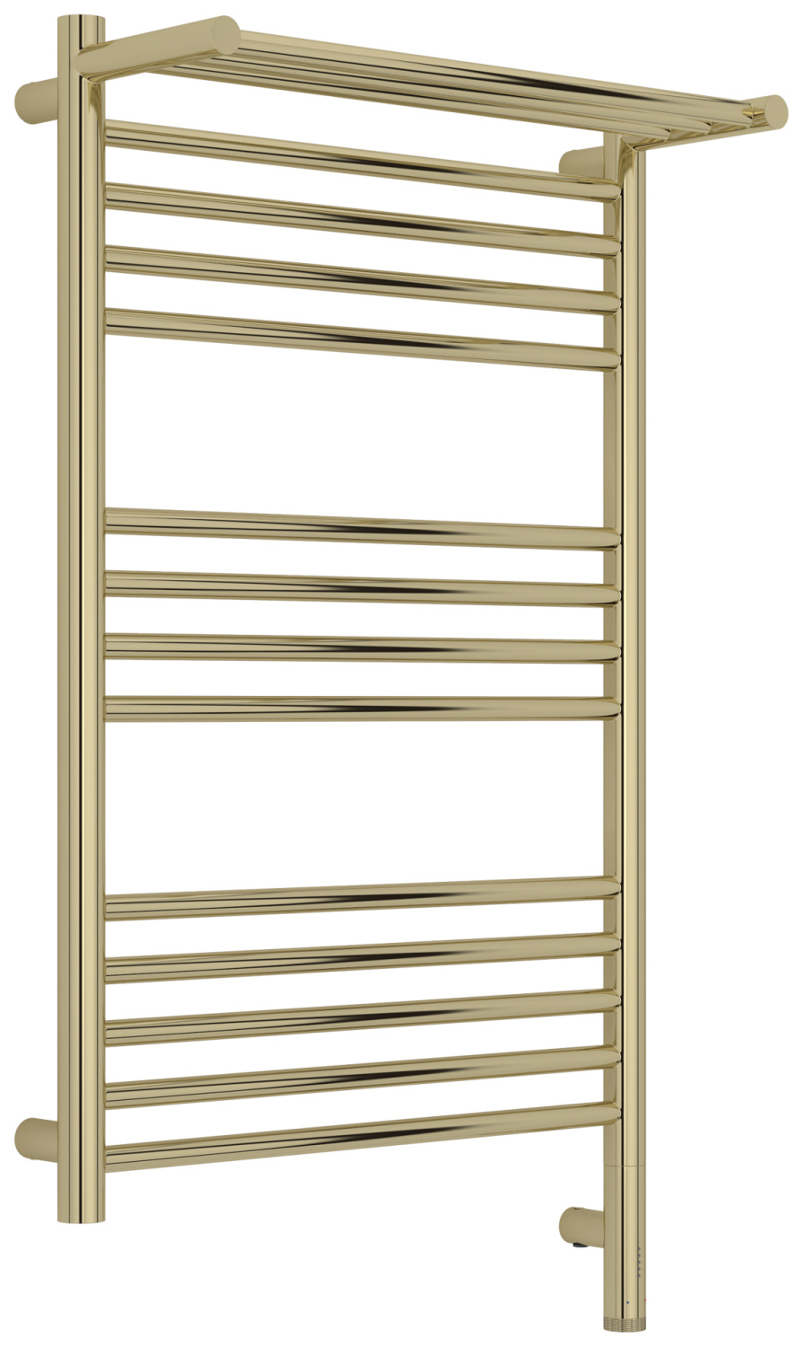 Полотенцесушитель электрический Сунержа Богема 3.1 с 1 полкой 50х80 см правый шампань глянец 020-6007-8050