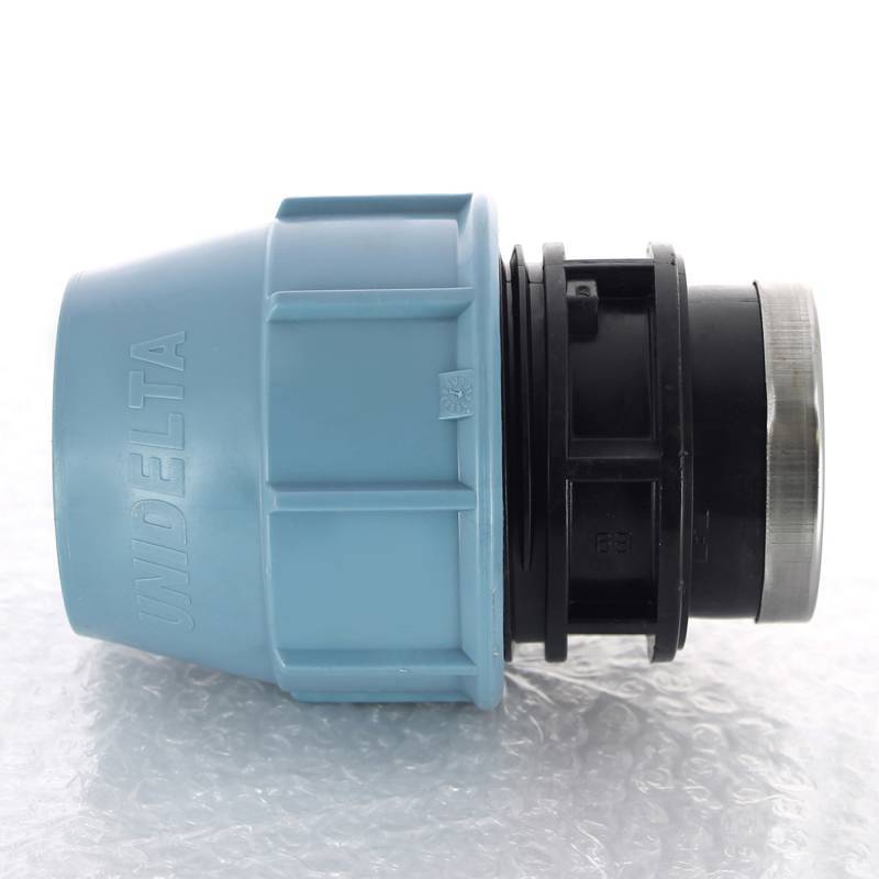 Муфта компрессионная ПНД Unidelta 63x2 ВР 1004064007