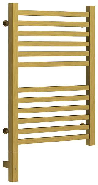 Полотенцесушитель электрический Сунержа Модус 3.0 400x600 мм левый состаренная латунь 051-5700-6040