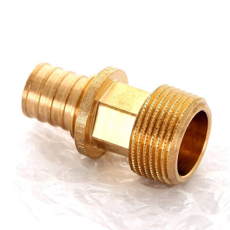 Муфта надвижная REHAU Rautitan RX 20х3/4 с наружной резьбой бронза 14563151001