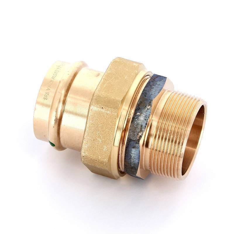 Муфта разъёмная пресс-Н бронза Viega Sanpress 54x2 221997