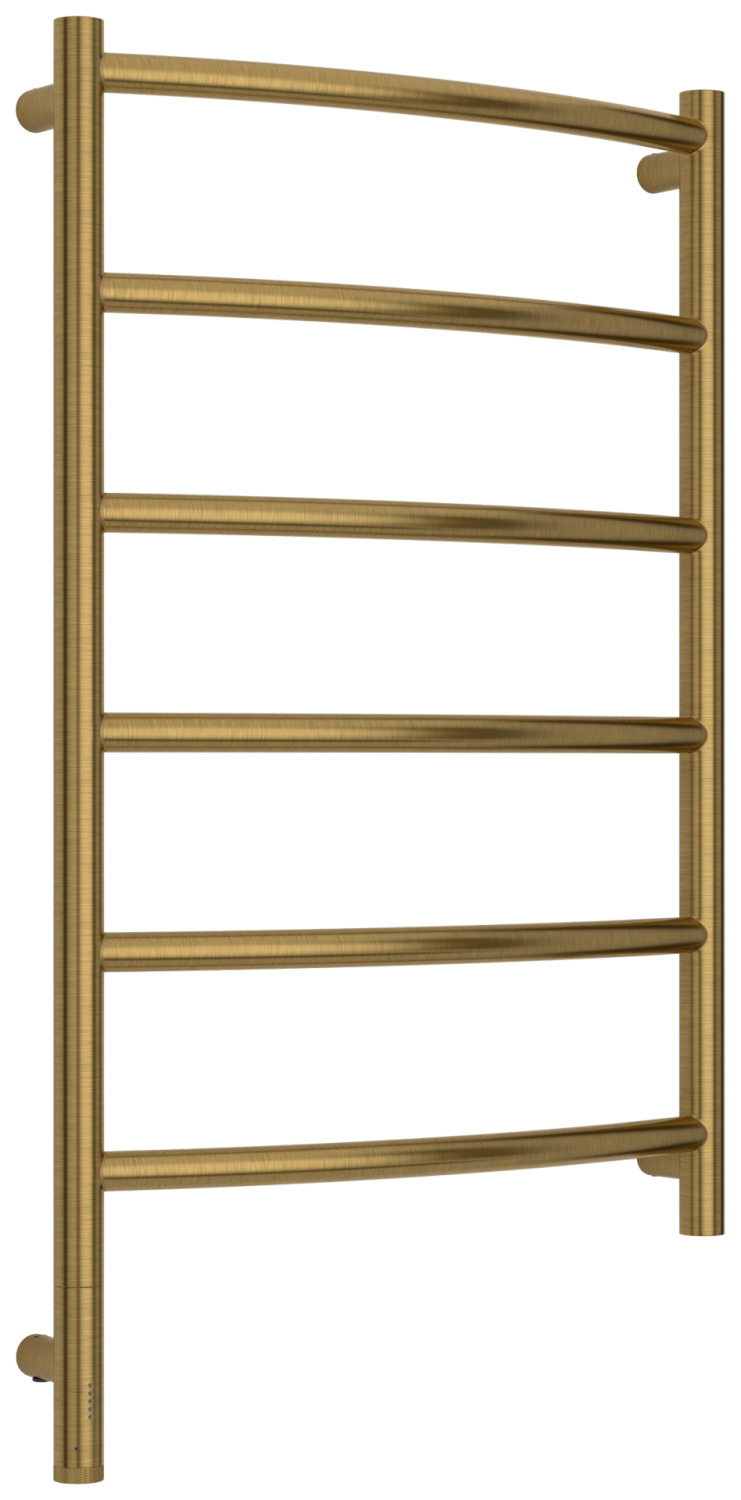 Полотенцесушитель электрический Сунержа Галант 3.1 50х80 см левое подключение состаренная латунь брашированная 051-6000-8050
