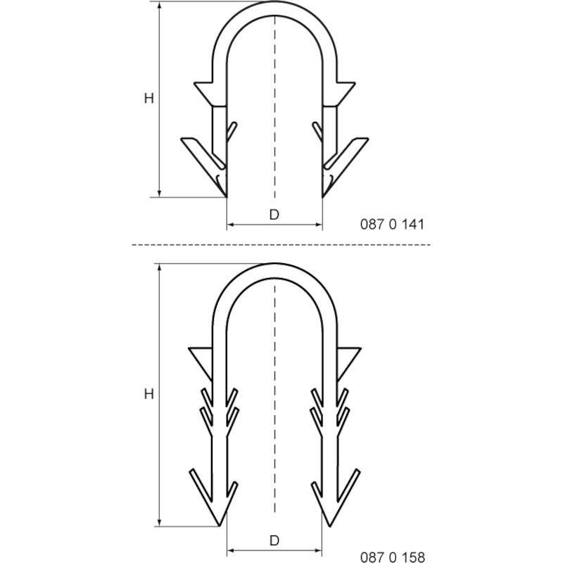 Система якорных фиксаторов Walraven BIS 14-20 мм длина 58 мм 0870158