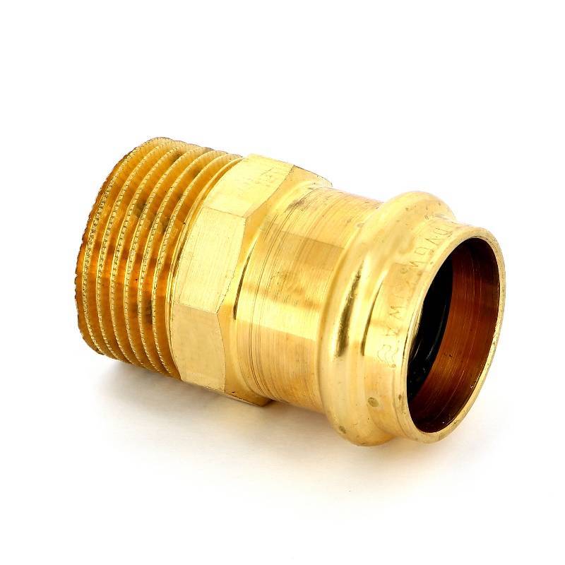 Муфта переходная пресс-НР IBP >B< Press 28 мм x 1 бронза P4243G02808000