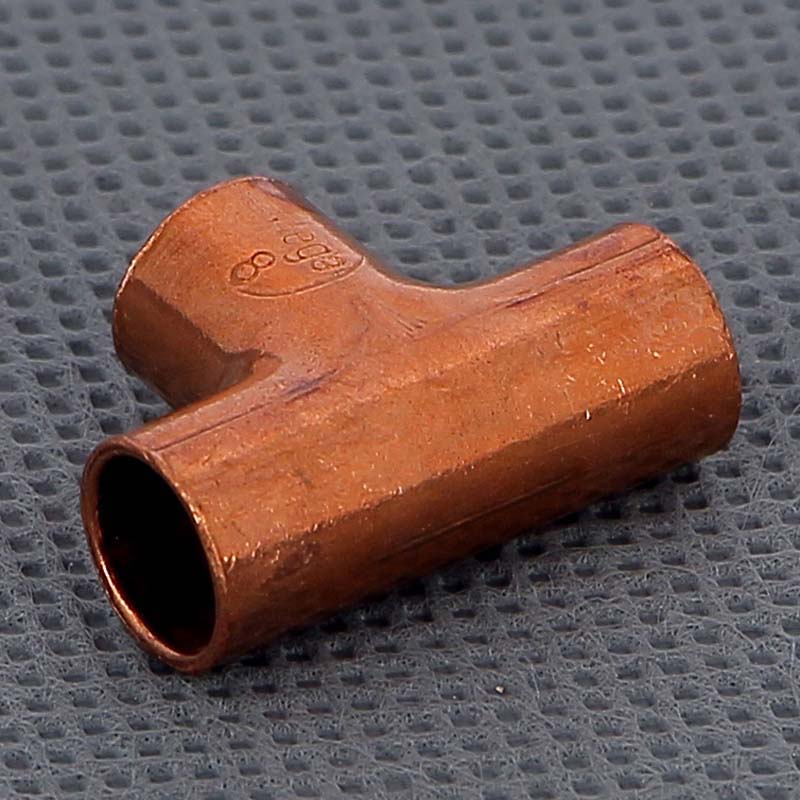 Тройник медный под пайку Viega 8 мм 105747