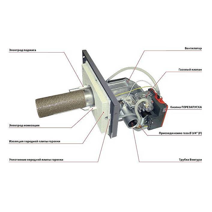 Горелка газовая ACV BG 2000-S/55 для котлов Delta Pro 237D0156
