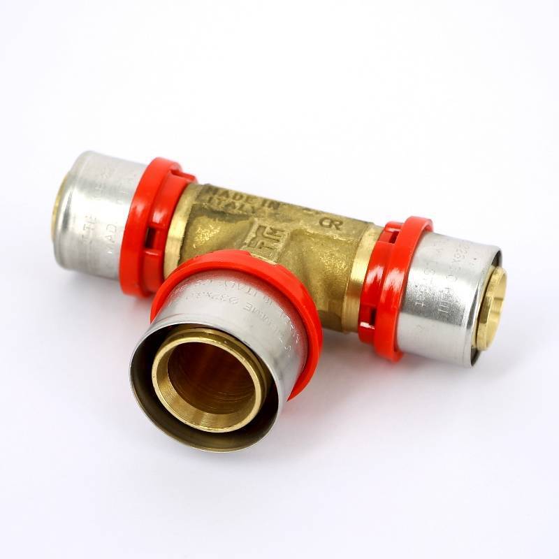 Тройник пресс Tiemme 26х32х26 мм 1650165