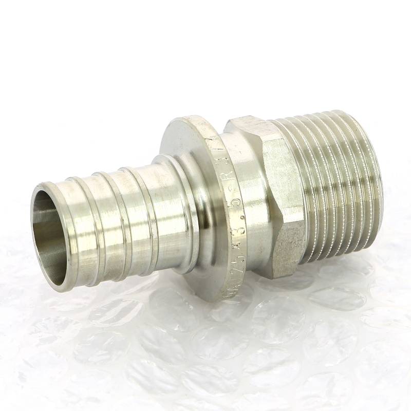 Муфта надвижная REHAU Rautitan SX 25х3/4 с наружной резьбой нержавеющая сталь 11377421001