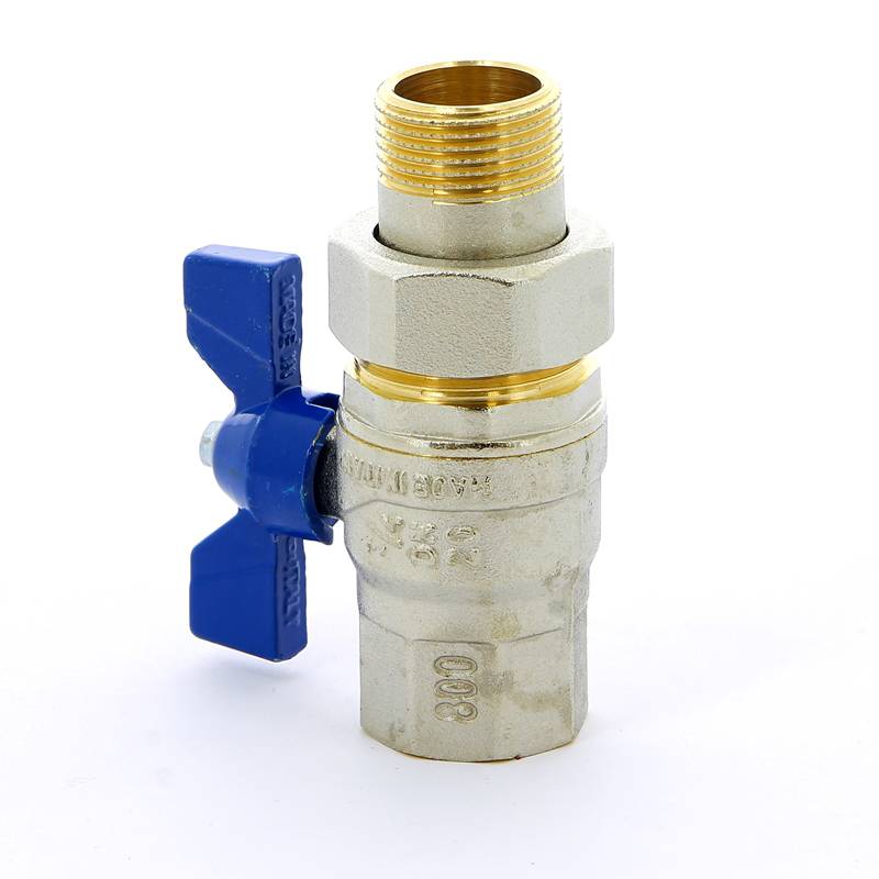 Кран шаровой FIV EVOLUTION полнопроходной НВ с разъемным соединением бабочка 3/4 80005034