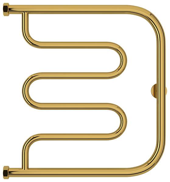 Полотенцесушитель водяной Сунержа Лира+ 500x500 мм золото 03-4011-5050