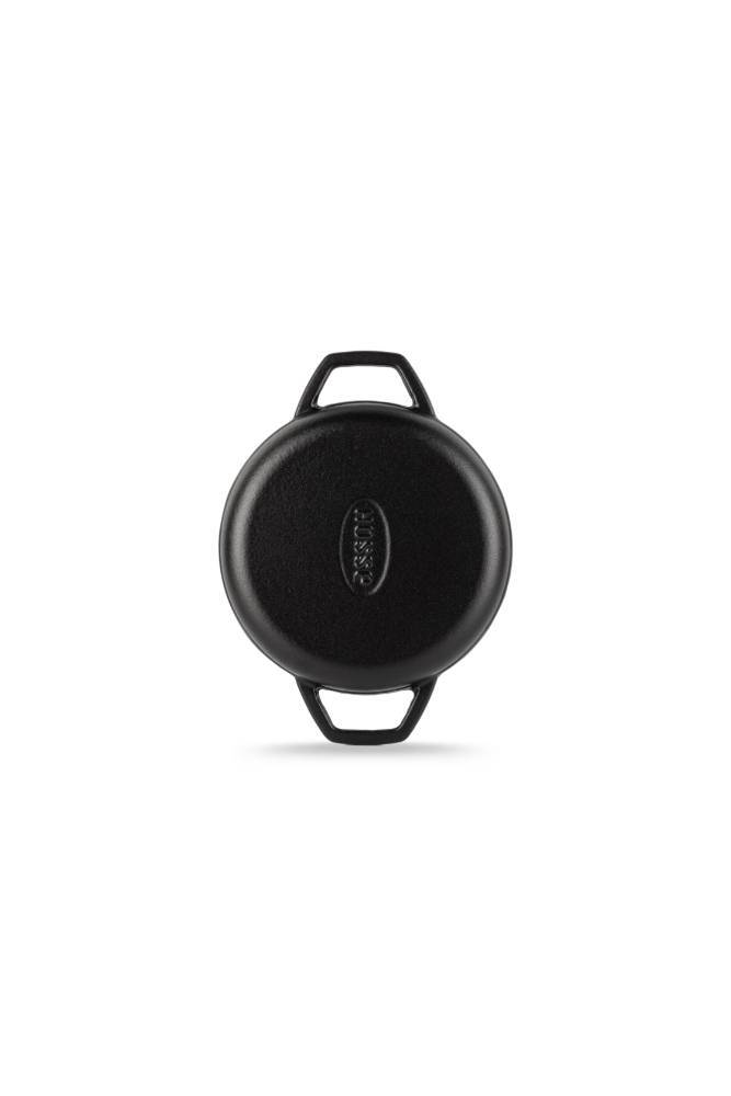 Сковорода с двумя ручками Hascevher KTV 16 см Black Mat A620016