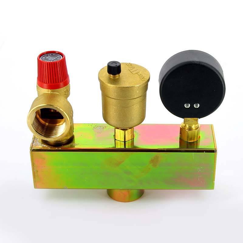 Группа безопасности котла Watts KSG 30 до 100 кВт 1 3 бар сталь с теплоизоляцией 10005204