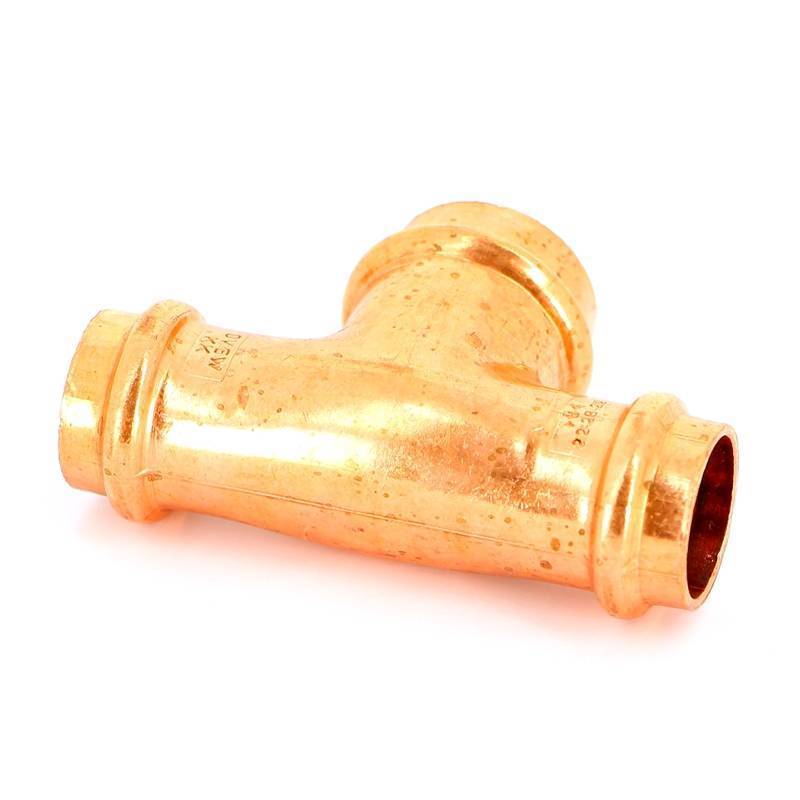 Тройник пресс IBP >B< Press 22х28х22 мм медь P5130 02228022